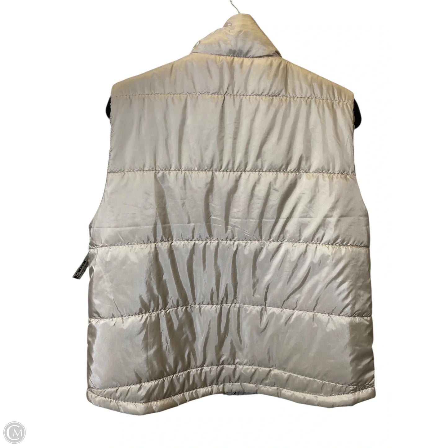 Vest Puffer & Quilted By Clothes Mentor In Beige, Size: S