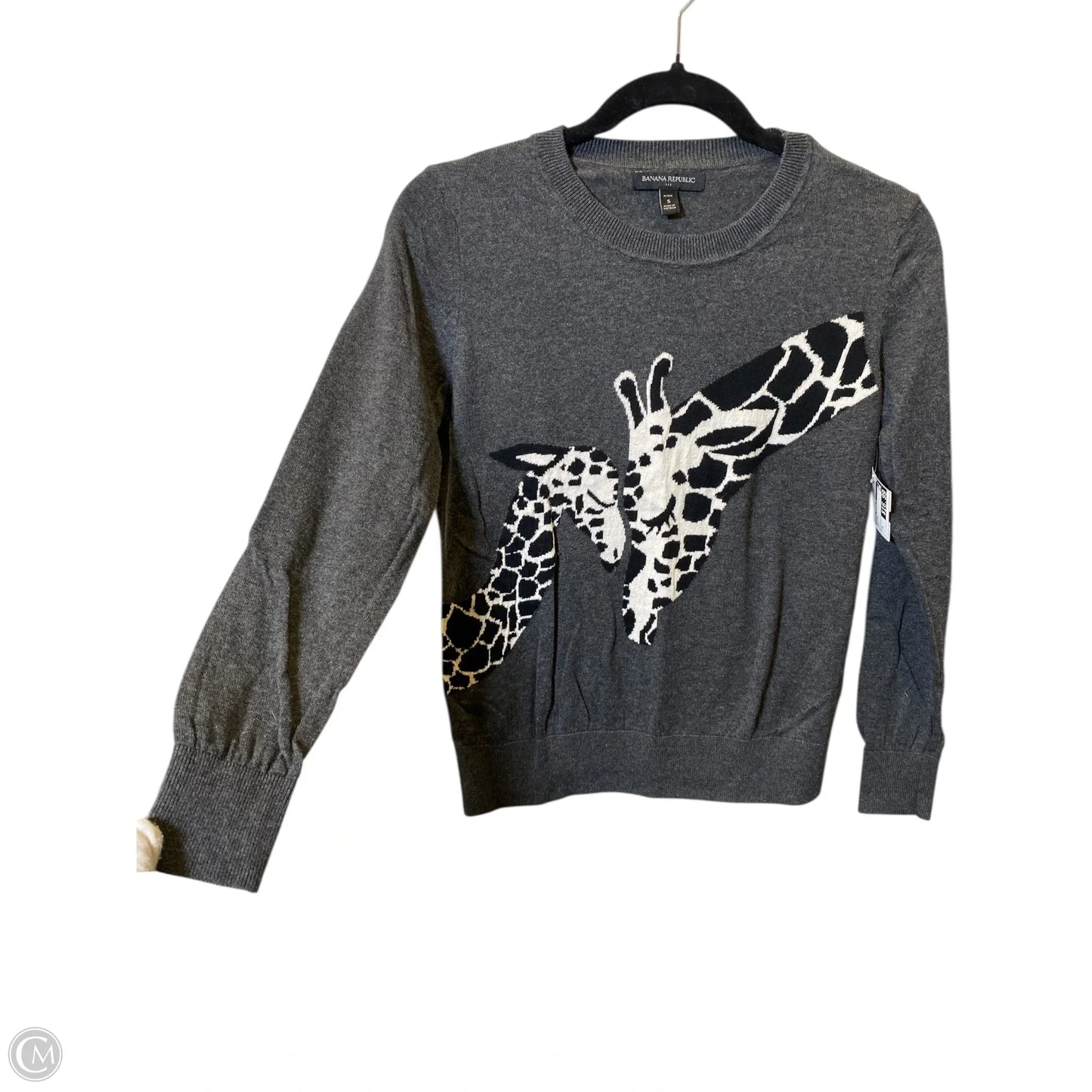 Sweater By Banana Republic In Grey, Size: S