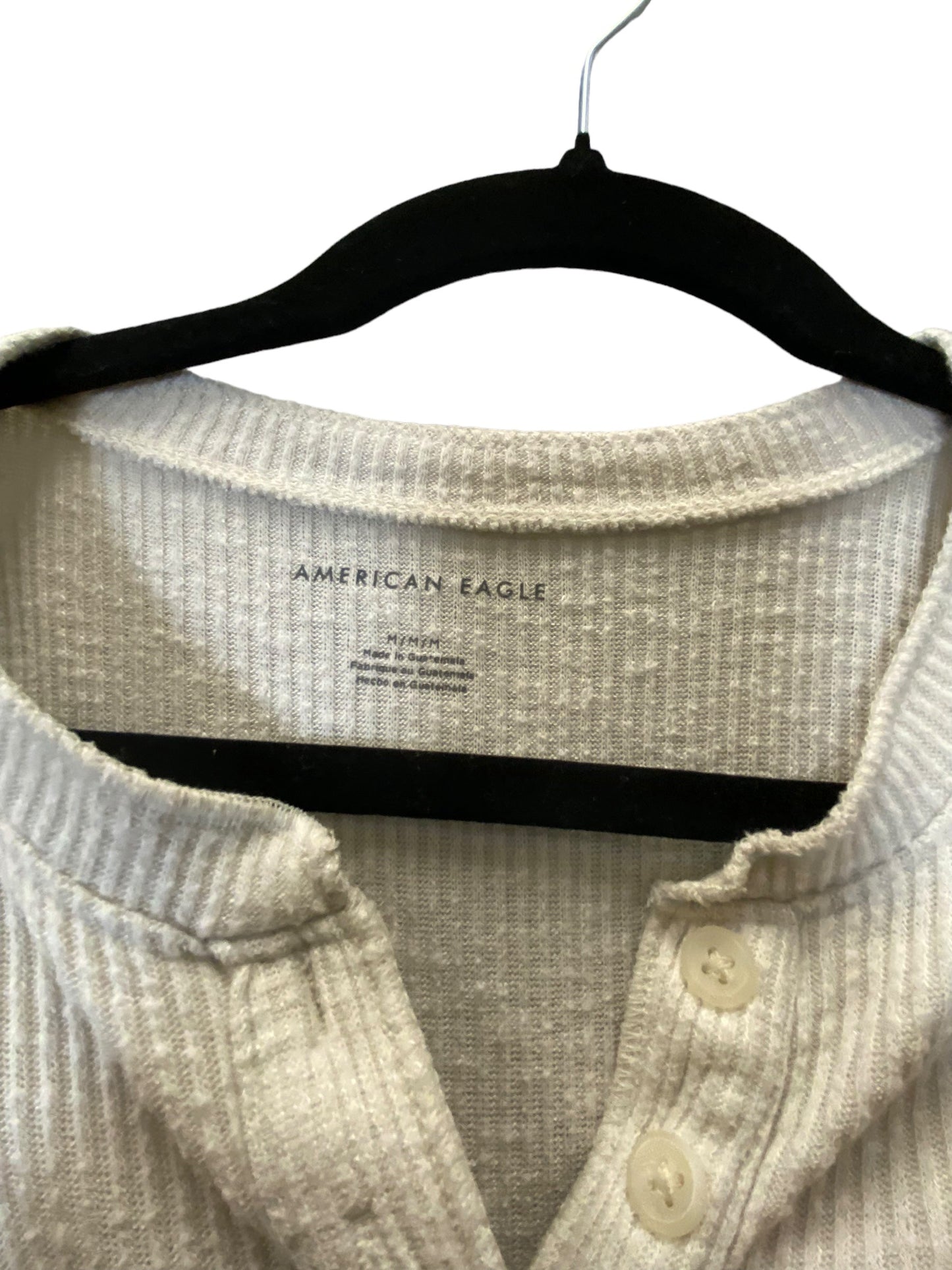 Sweater By American Eagle In White, Size: M