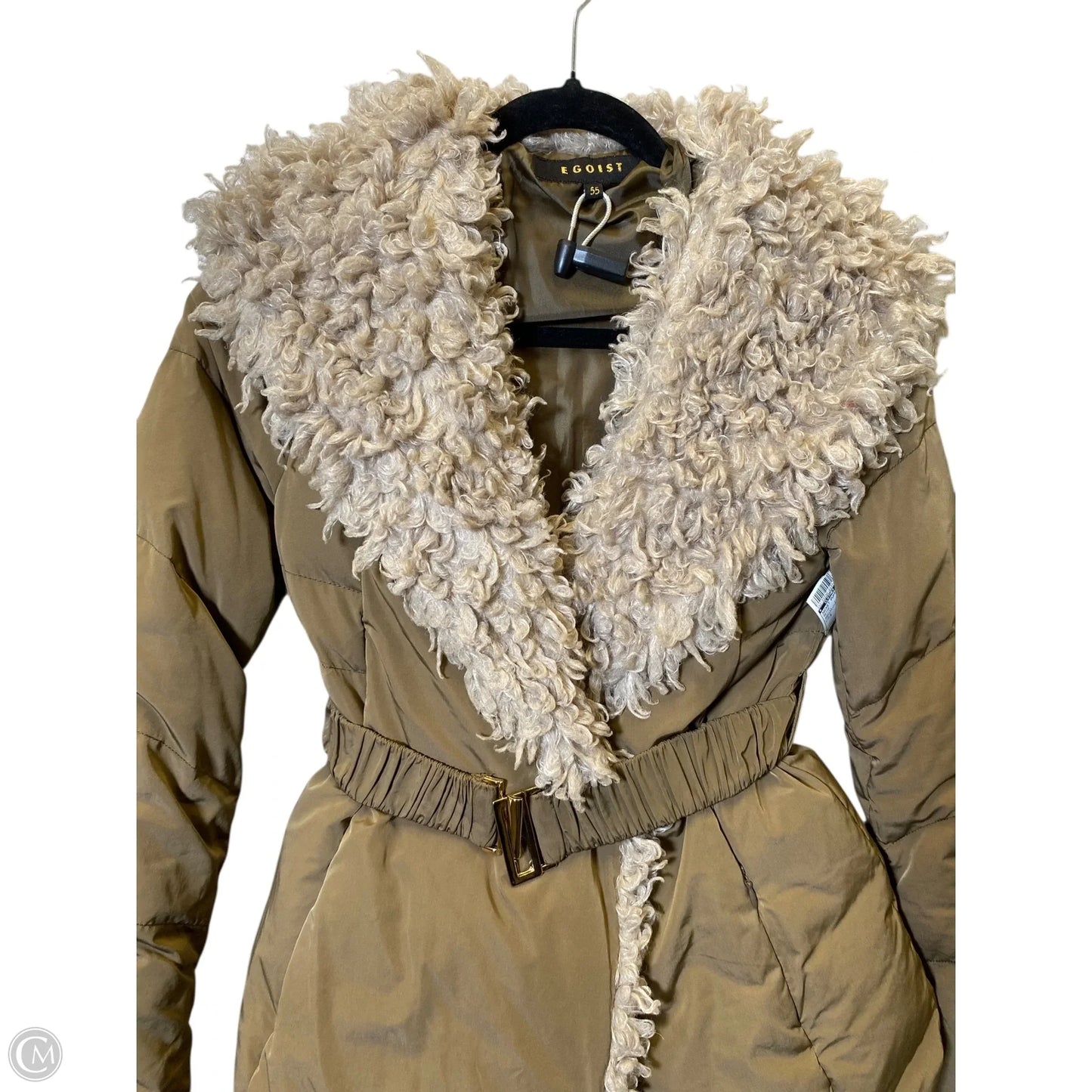 Jacket Puffer & Quilted By Clothes Mentor In Beige, Size: S