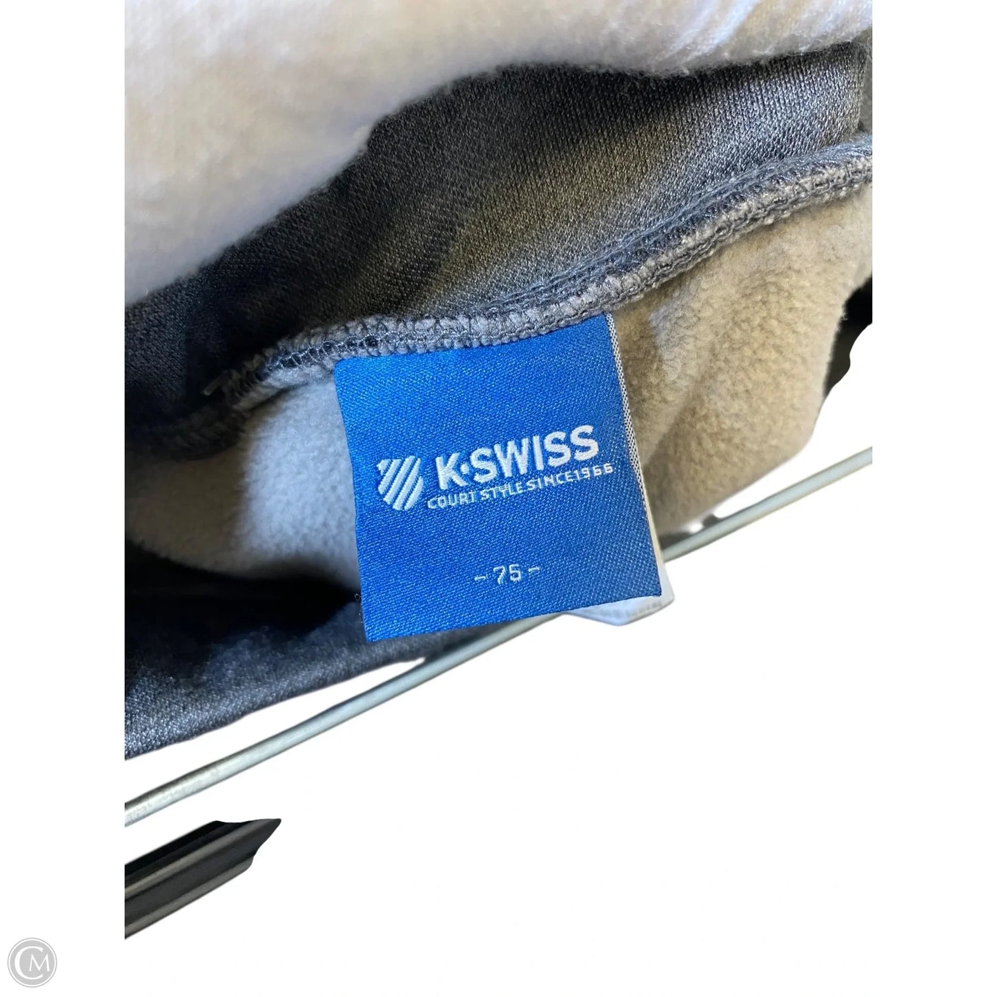 Athletic Pants By K Swiss In Grey, Size: S