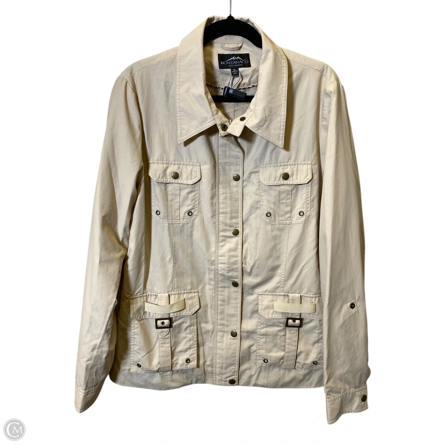 Jacket Other By Clothes Mentor In Beige, Size: Xl