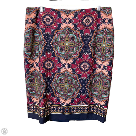 Skirt Midi By Talbots In Multi-colored, Size: 12