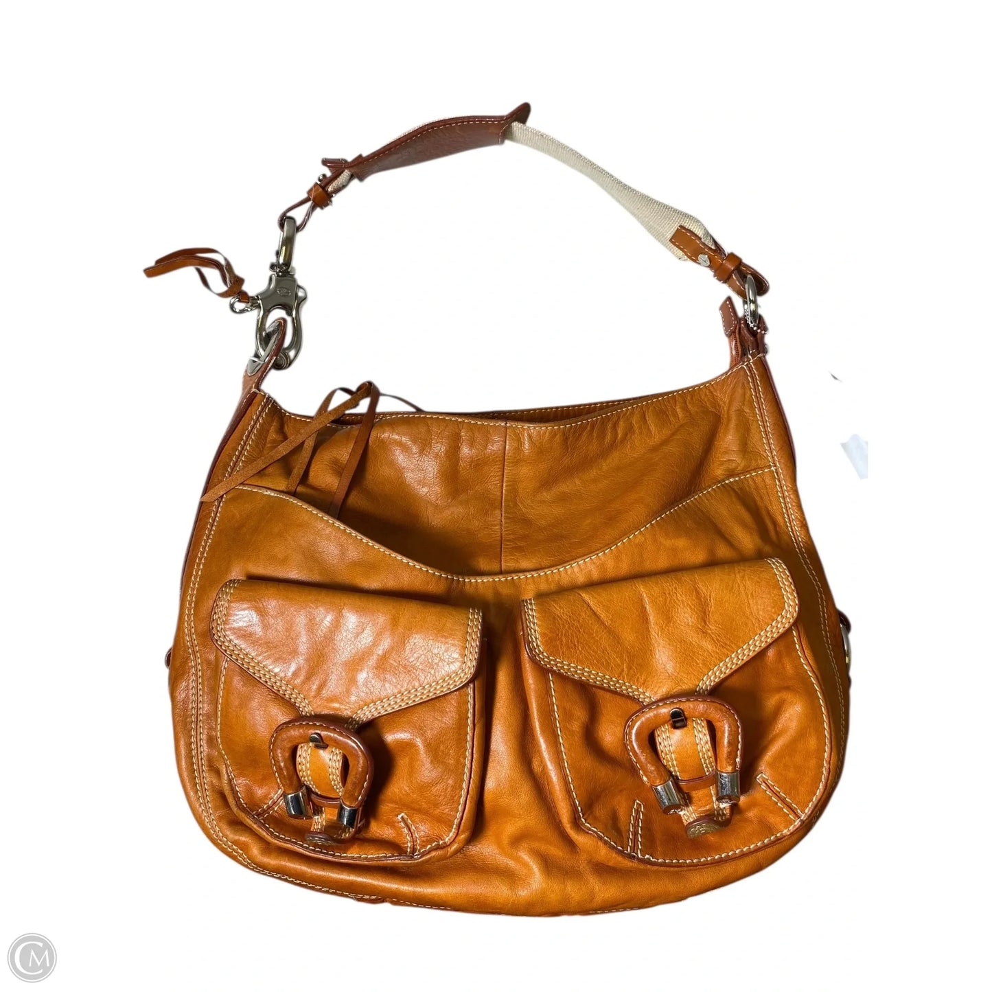 Handbag Designer By Francesco Biasia , Size: Large