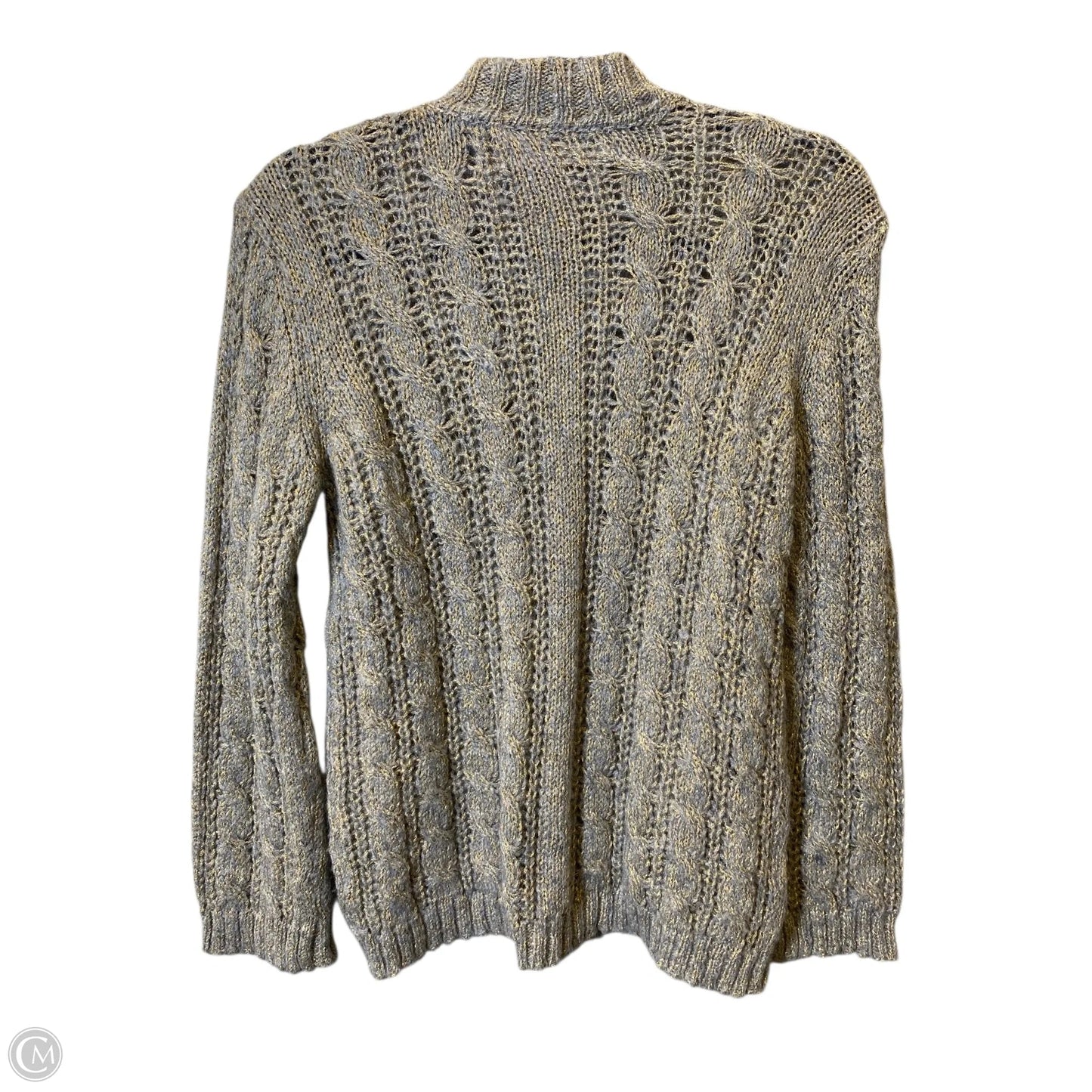 Sweater By Chelsea And Violet In Gold & Grey, Size: M
