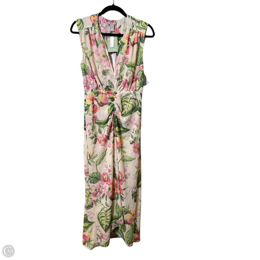 Dress Party Long By H&m In Floral Print, Size: S