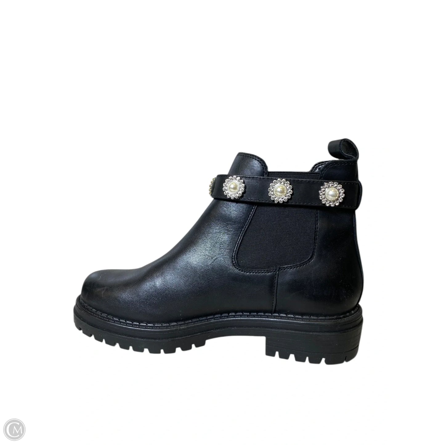 Boots Combat By Copper Key In Black, Size: 8.5