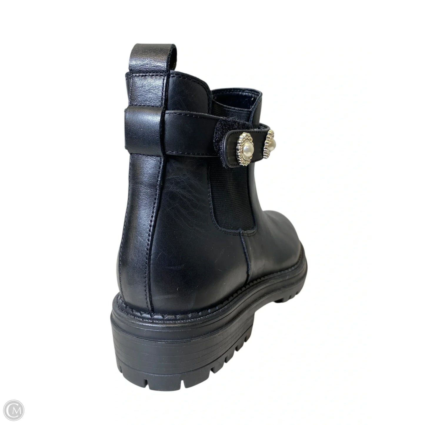 Boots Combat By Copper Key In Black, Size: 8.5