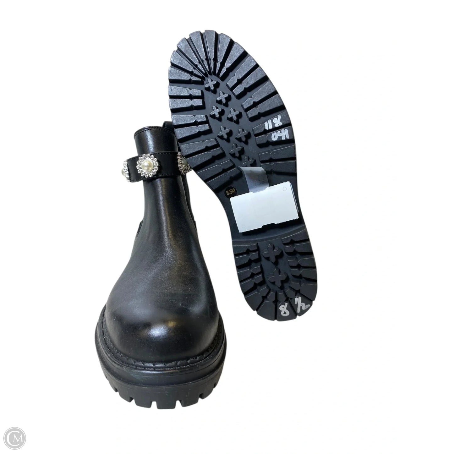 Boots Combat By Copper Key In Black, Size: 8.5