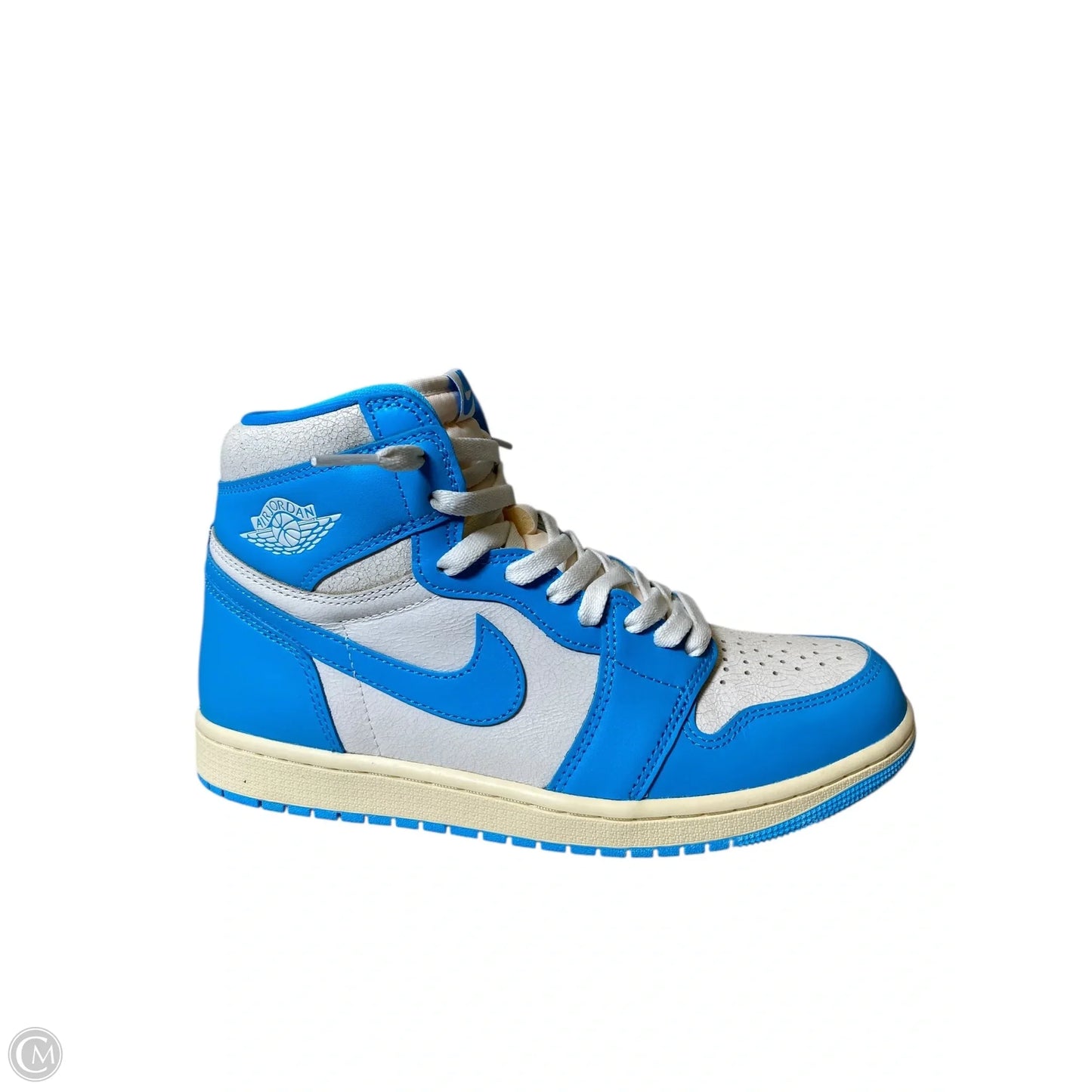 Shoes Sneakers By Nike In Blue & White, Size: 9.5