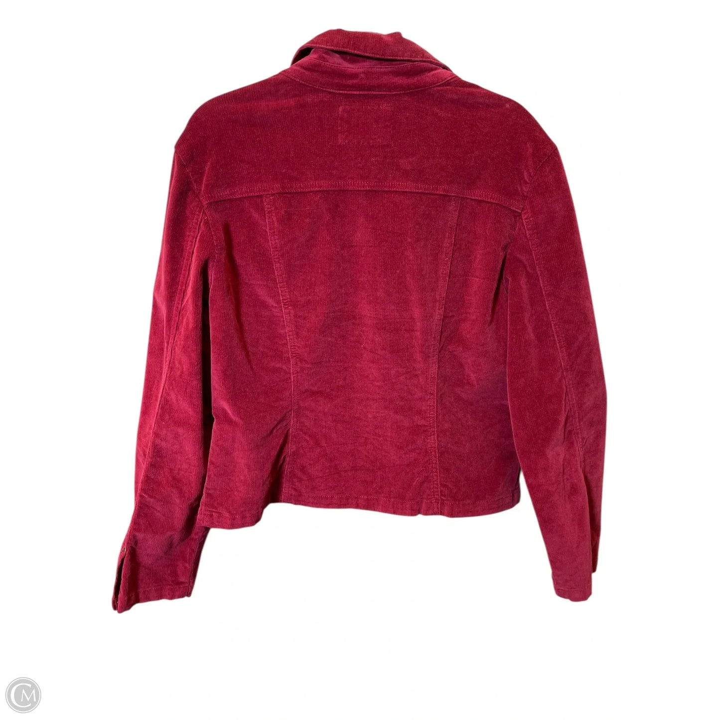 Jacket Other By Live A Little In Maroon, Size: Xl