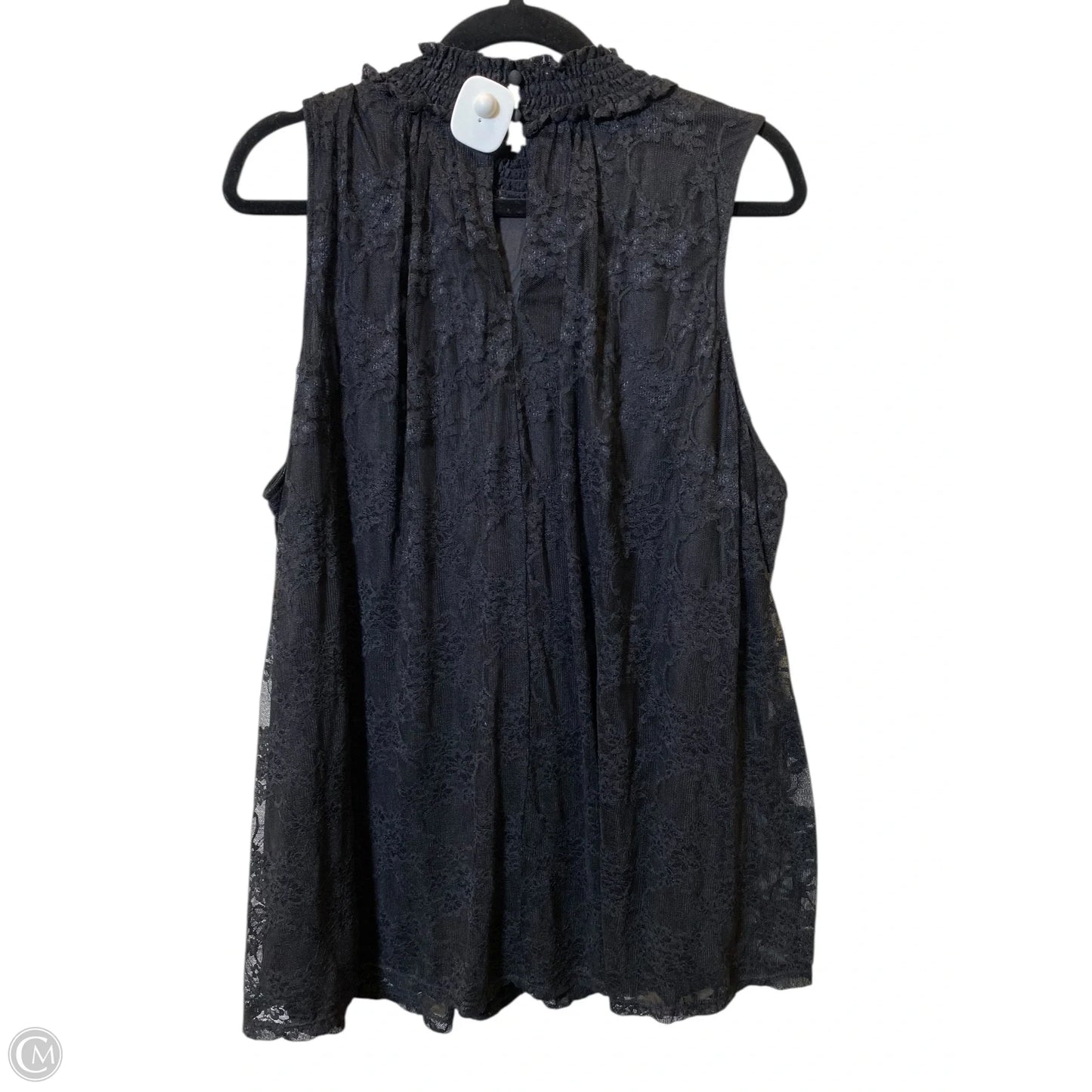 Top Sleeveless By Torrid In Black, Size: 2x