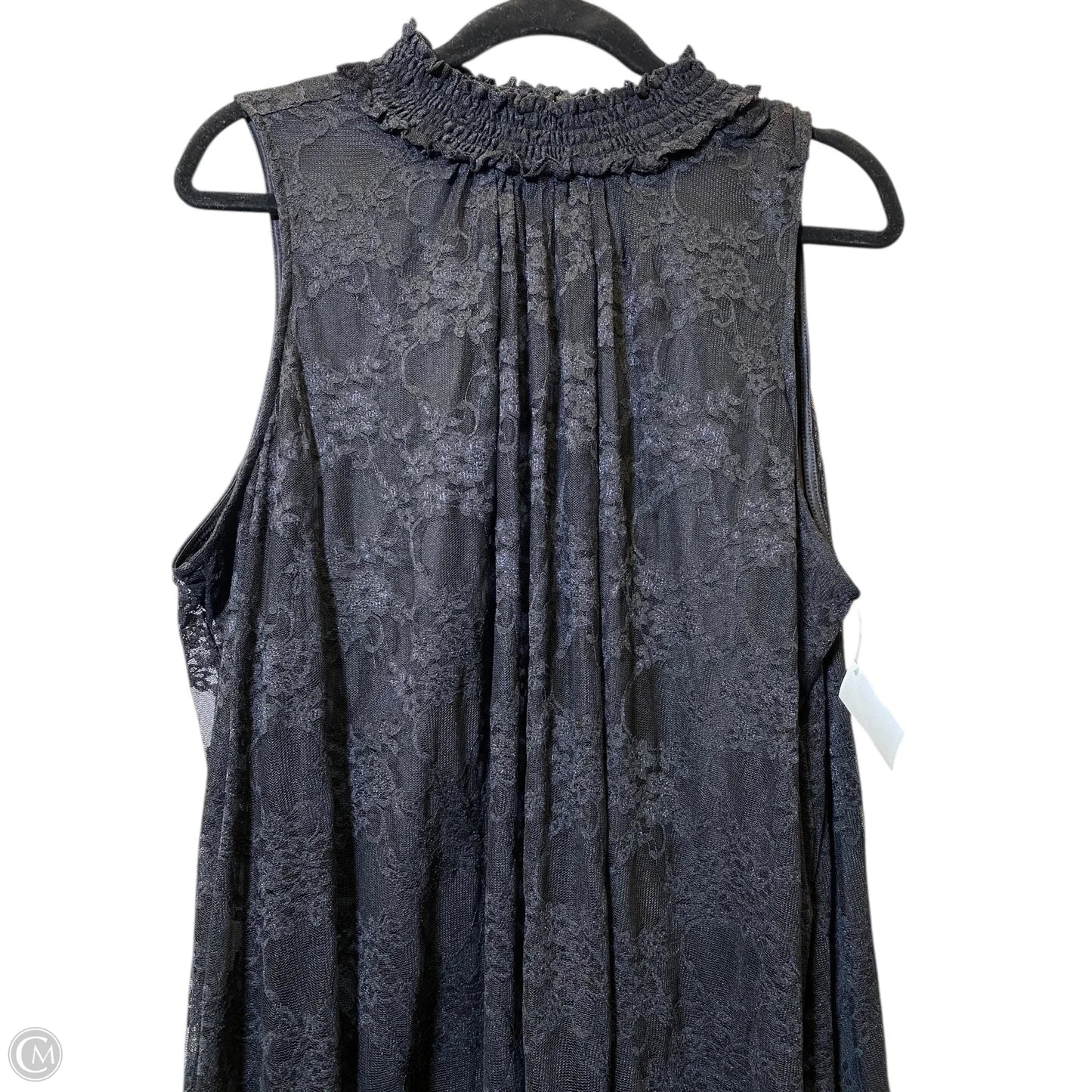 Top Sleeveless By Torrid In Black, Size: 2x