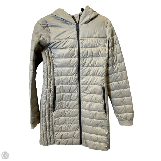 Jacket Puffer & Quilted By Hollister In Beige, Size: S