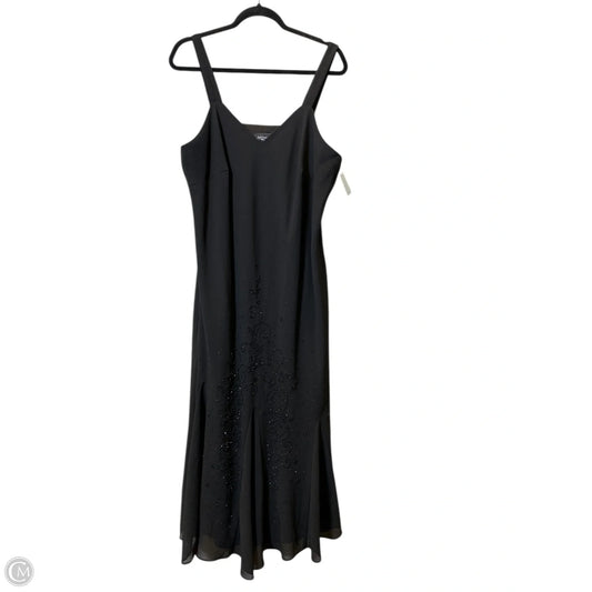 Dress Party Long By R And M Richards In Black, Size: 18