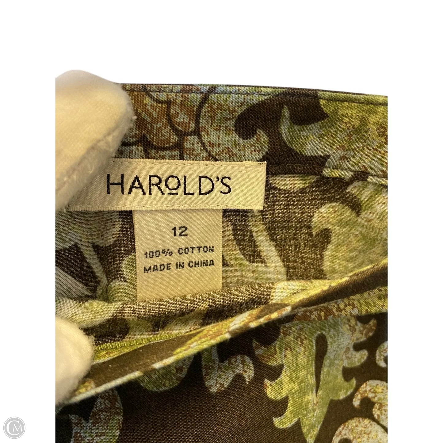 Skirt Maxi By Harolds In Floral Print, Size: 12
