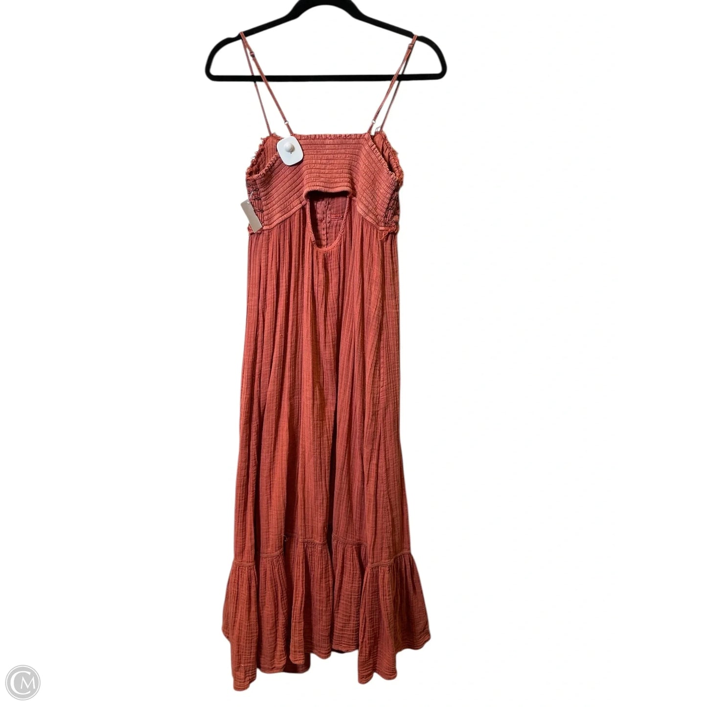 Dress Casual Maxi By Free People In Orange, Size: Xs