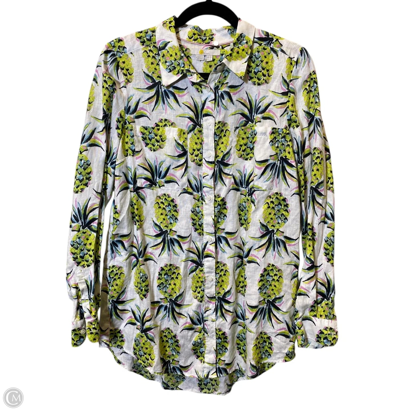 Blouse Long Sleeve By Boden In Floral Print, Size: 6