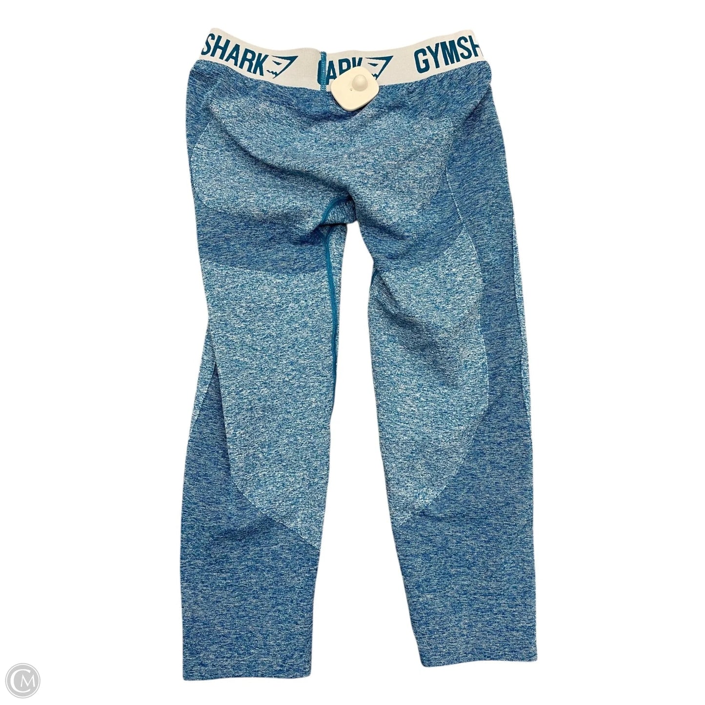 Athletic Leggings Capris By Gym Shark In Blue, Size: M