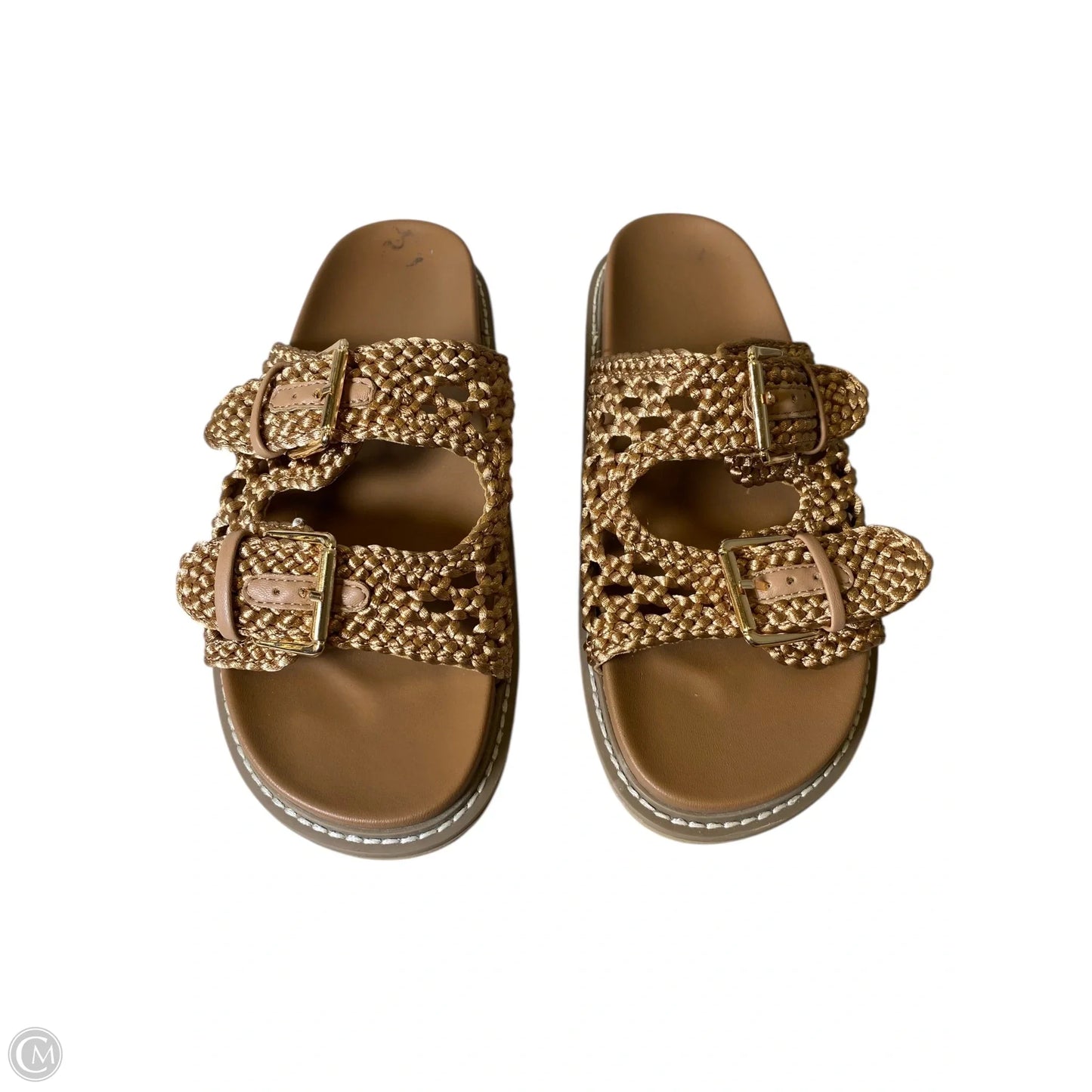 Sandals Flats By Joie In Beige, Size: 8.5