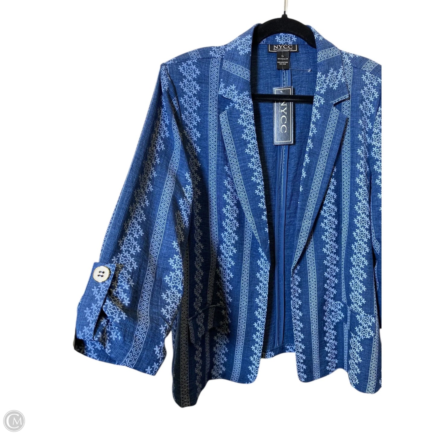 Blazer By Nycc In Blue, Size: Xl