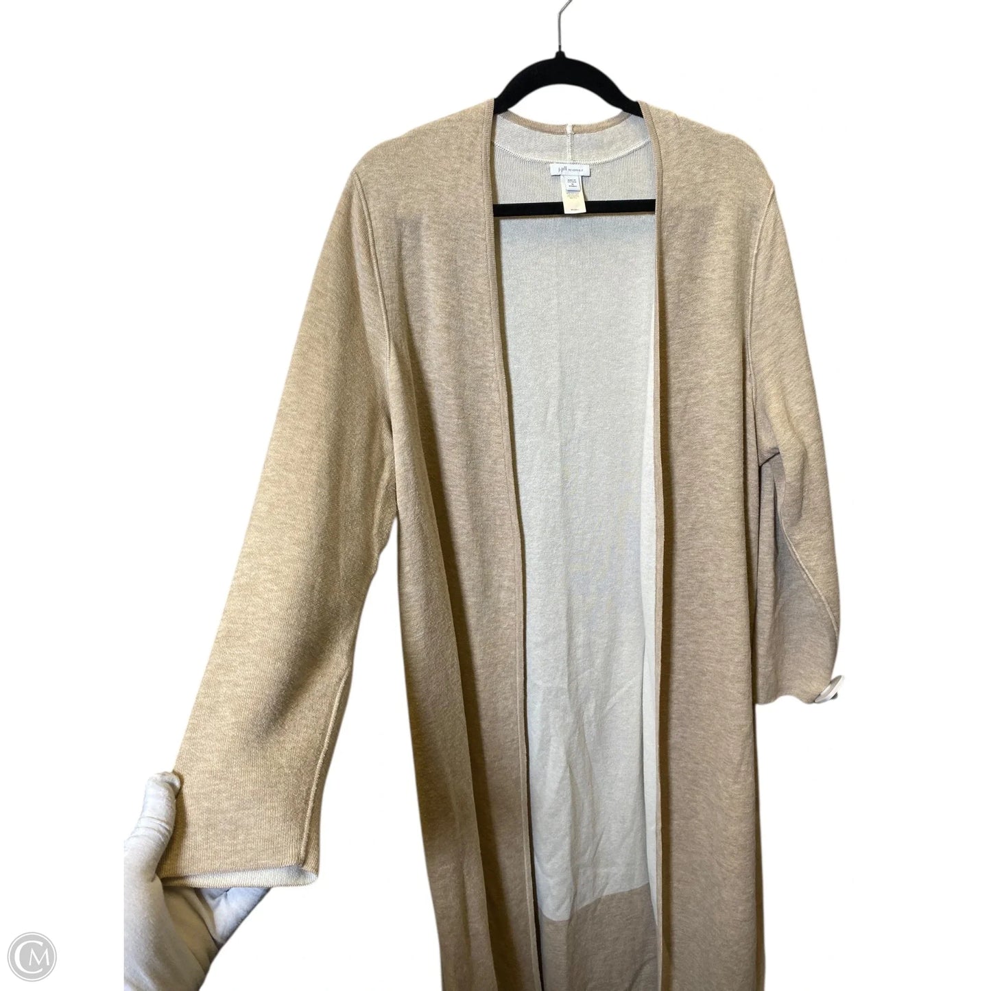 Cardigan By J. Jill In Beige, Size: 1X