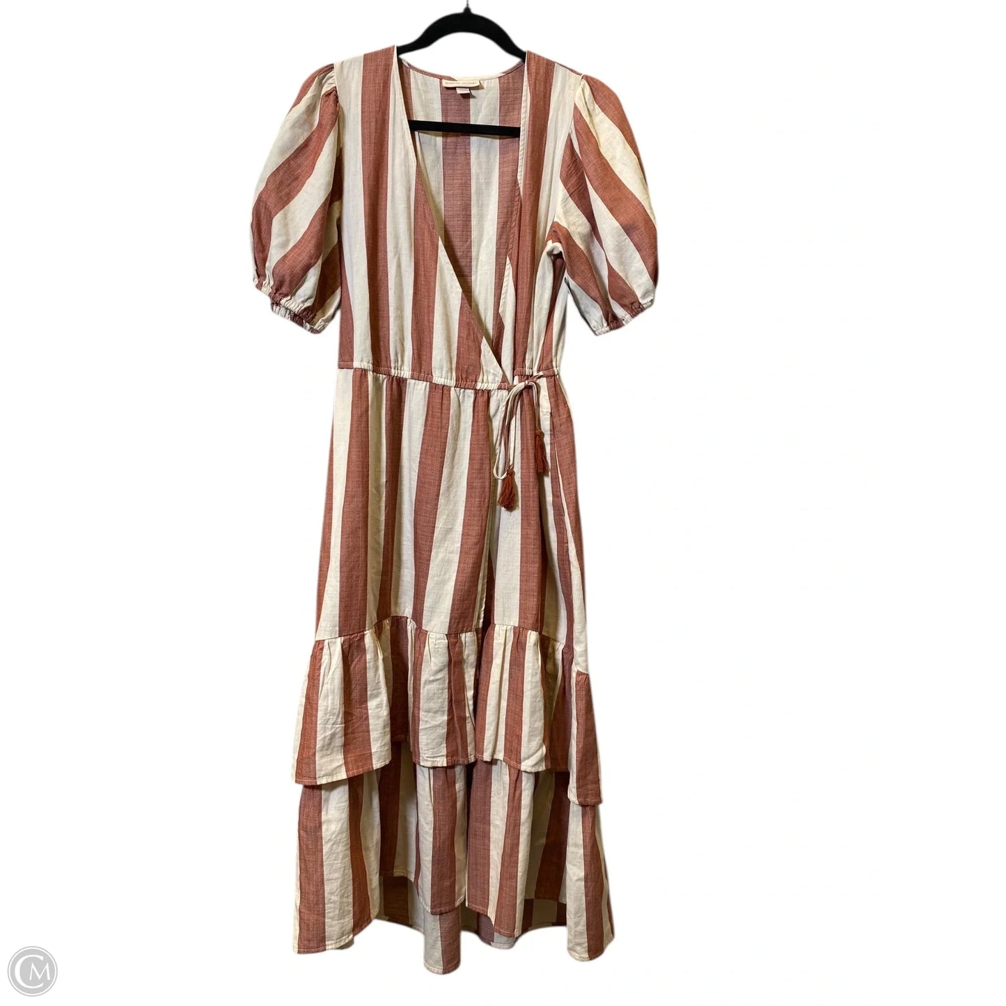 Dress Casual Maxi By Knox Rose In Striped Pattern, Size: Xs