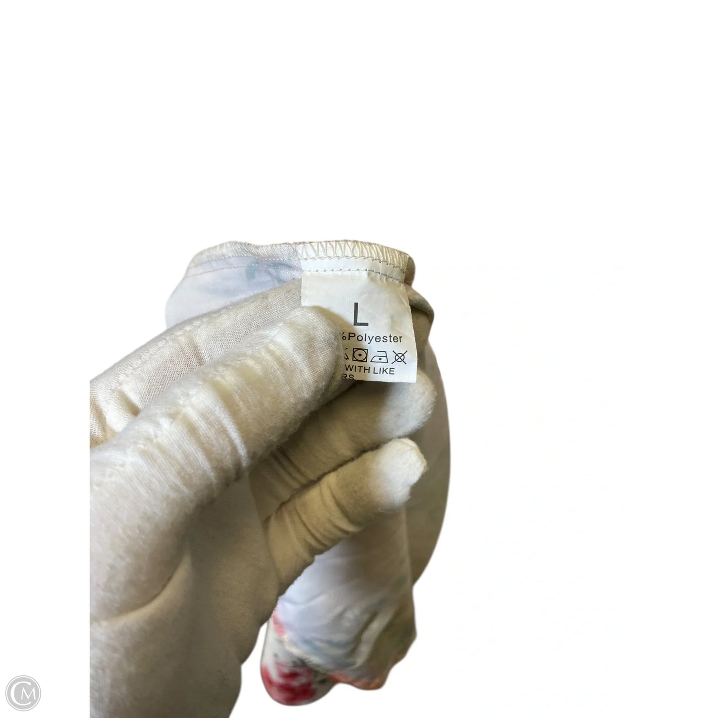 Dress Casual Maxi By Clothes Mentor In Floral Print, Size: L