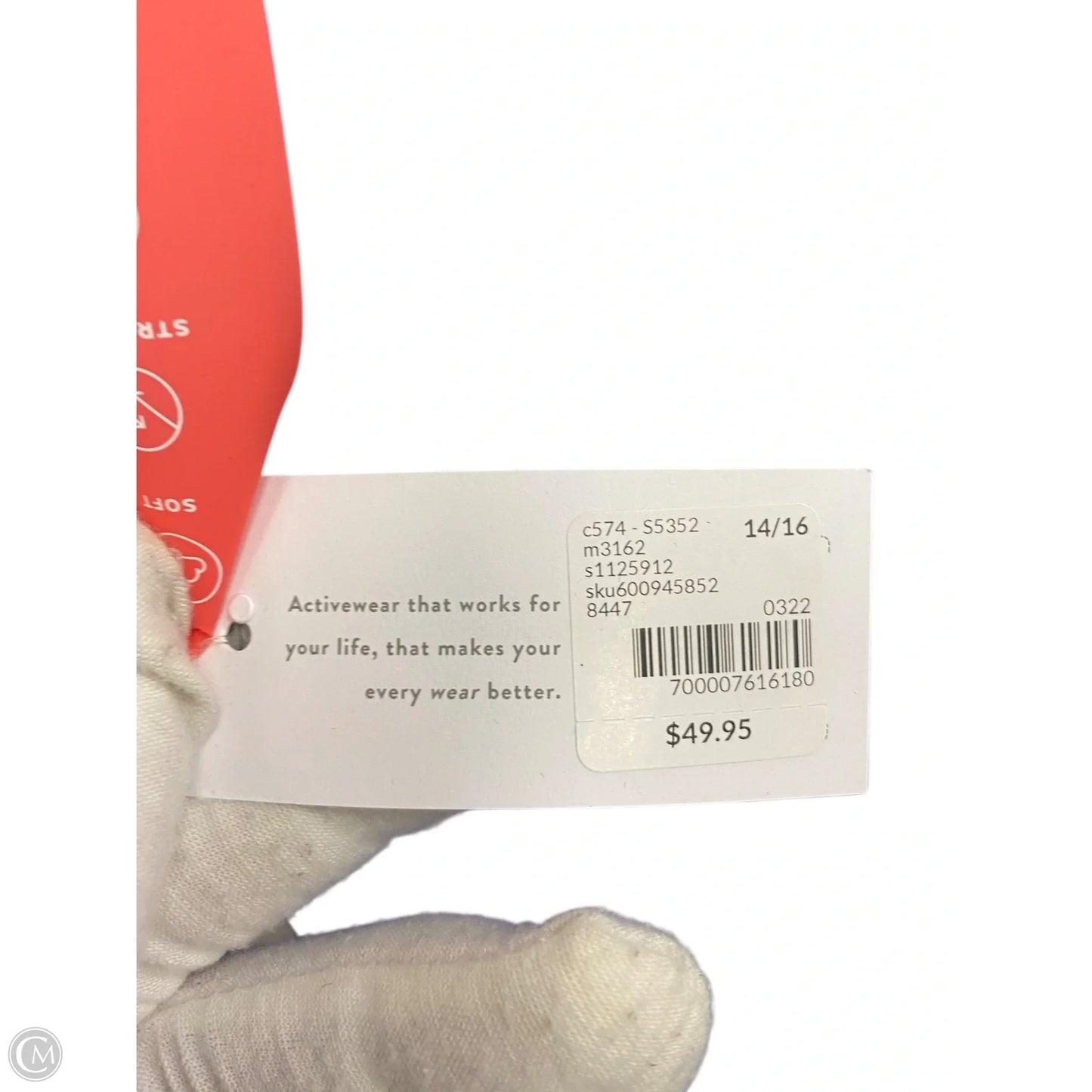 Athletic Leggings Capris By Lane Bryant In Purple, Size: 16