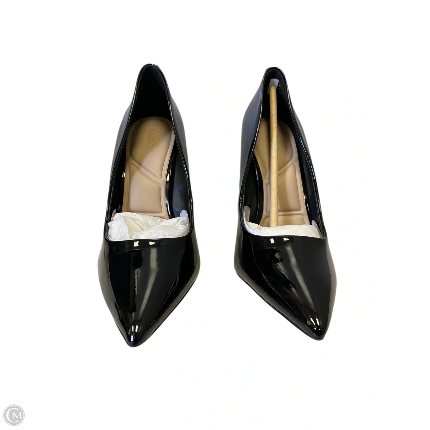 Shoes Heels Stiletto By Aldo In Black, Size: 10