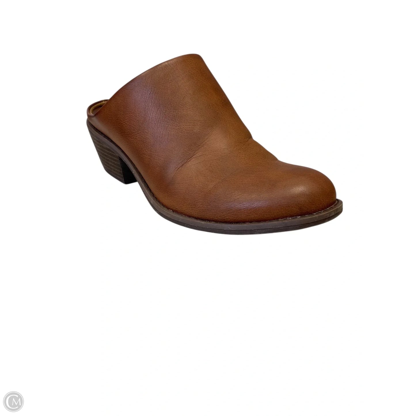 Shoes Heels Block By Sofft In Brown, Size: 9