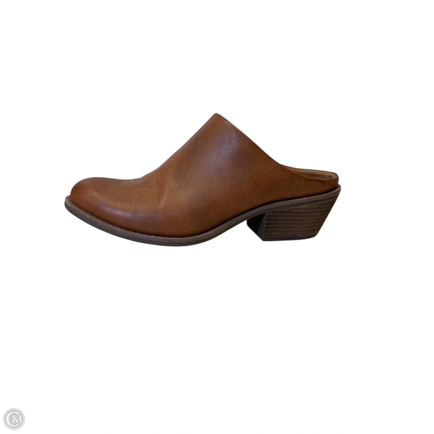 Shoes Heels Block By Sofft In Brown, Size: 9