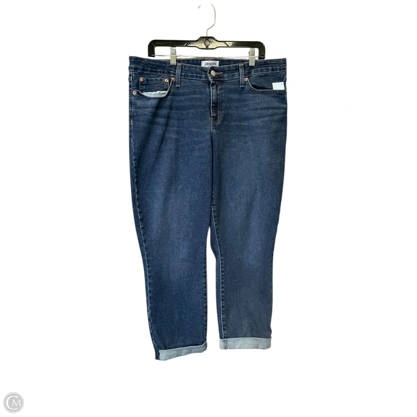 Jeans Boyfriend By Denizen By Levis In Blue Denim, Size: 18