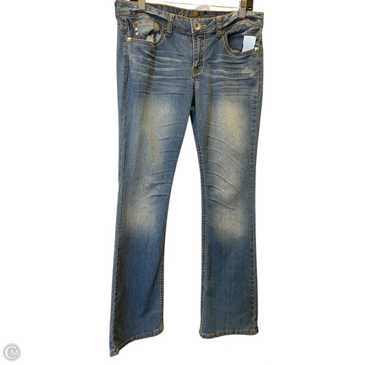 Jeans Boot Cut By Clothes Mentor In Blue Denim, Size: 14