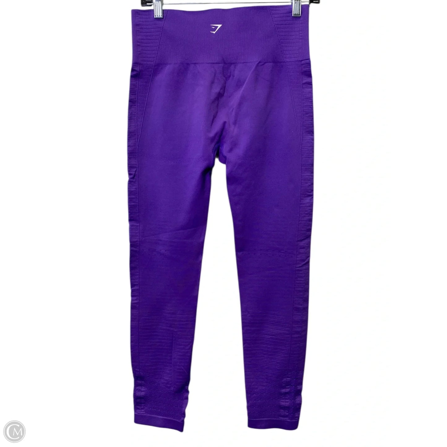 Athletic Leggings Capris By Gym Shark In Purple, Size: L