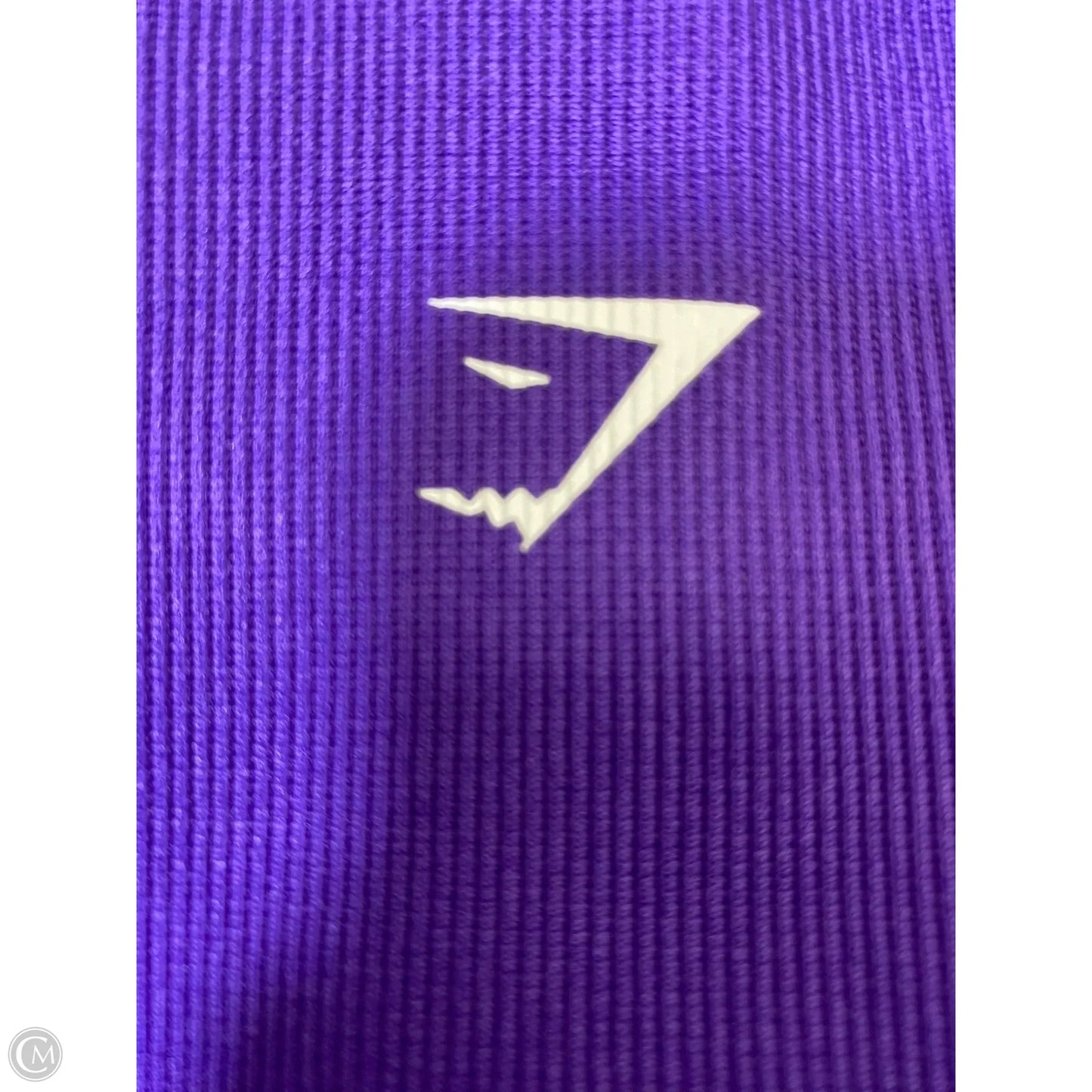 Athletic Leggings Capris By Gym Shark In Purple, Size: L
