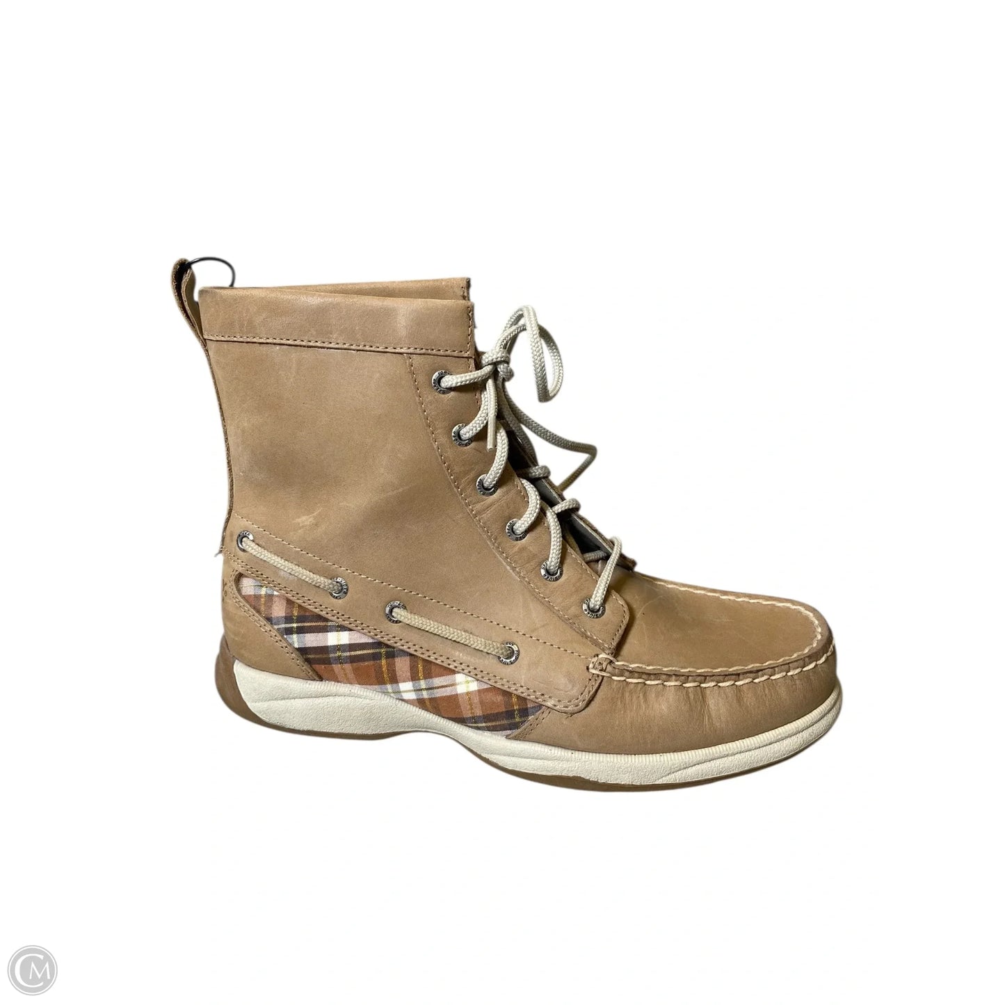 Boots Mid-calf Heels By Sperry In Brown, Size: 8