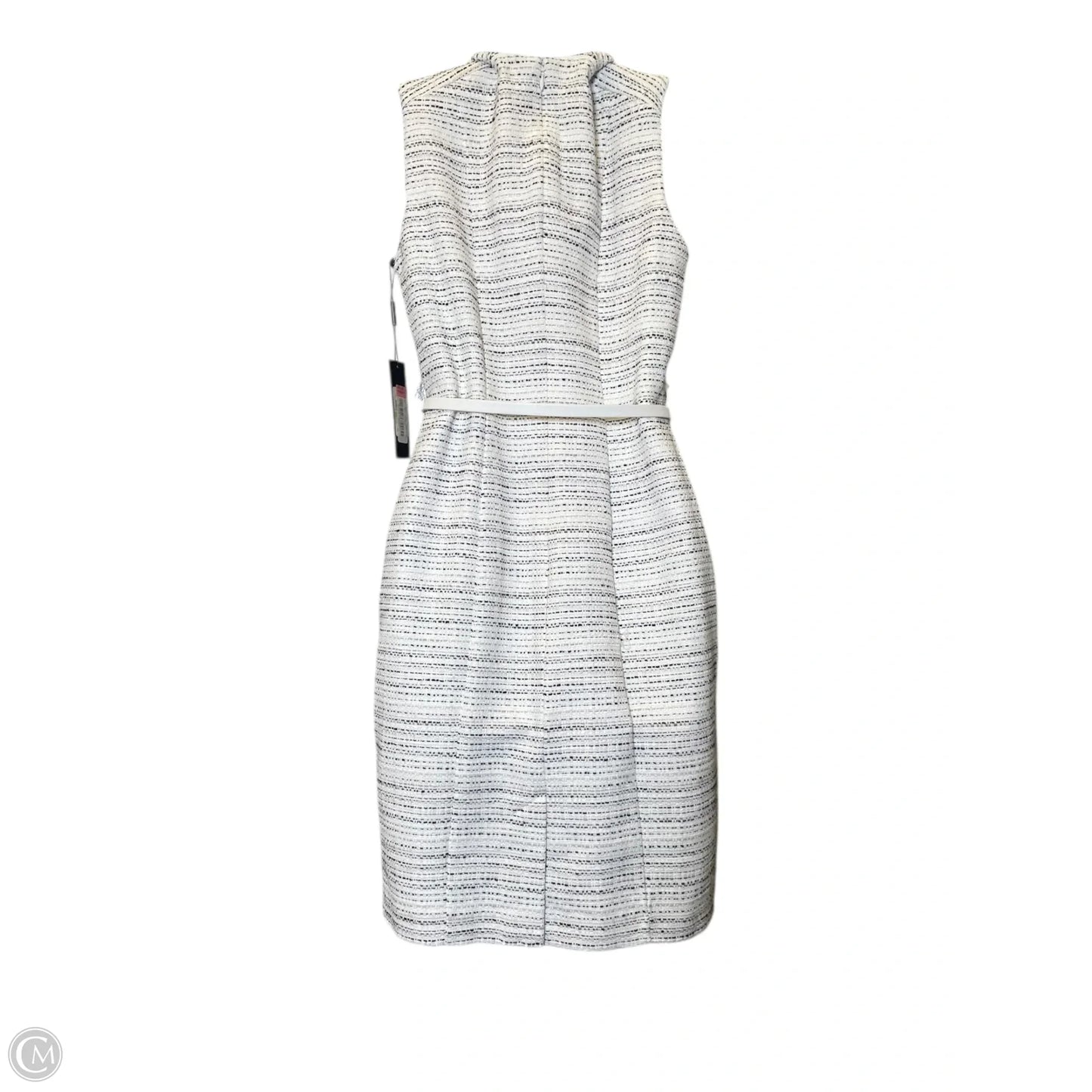 Dress Designer By Karl Lagerfeld In Black & White, Size: 4