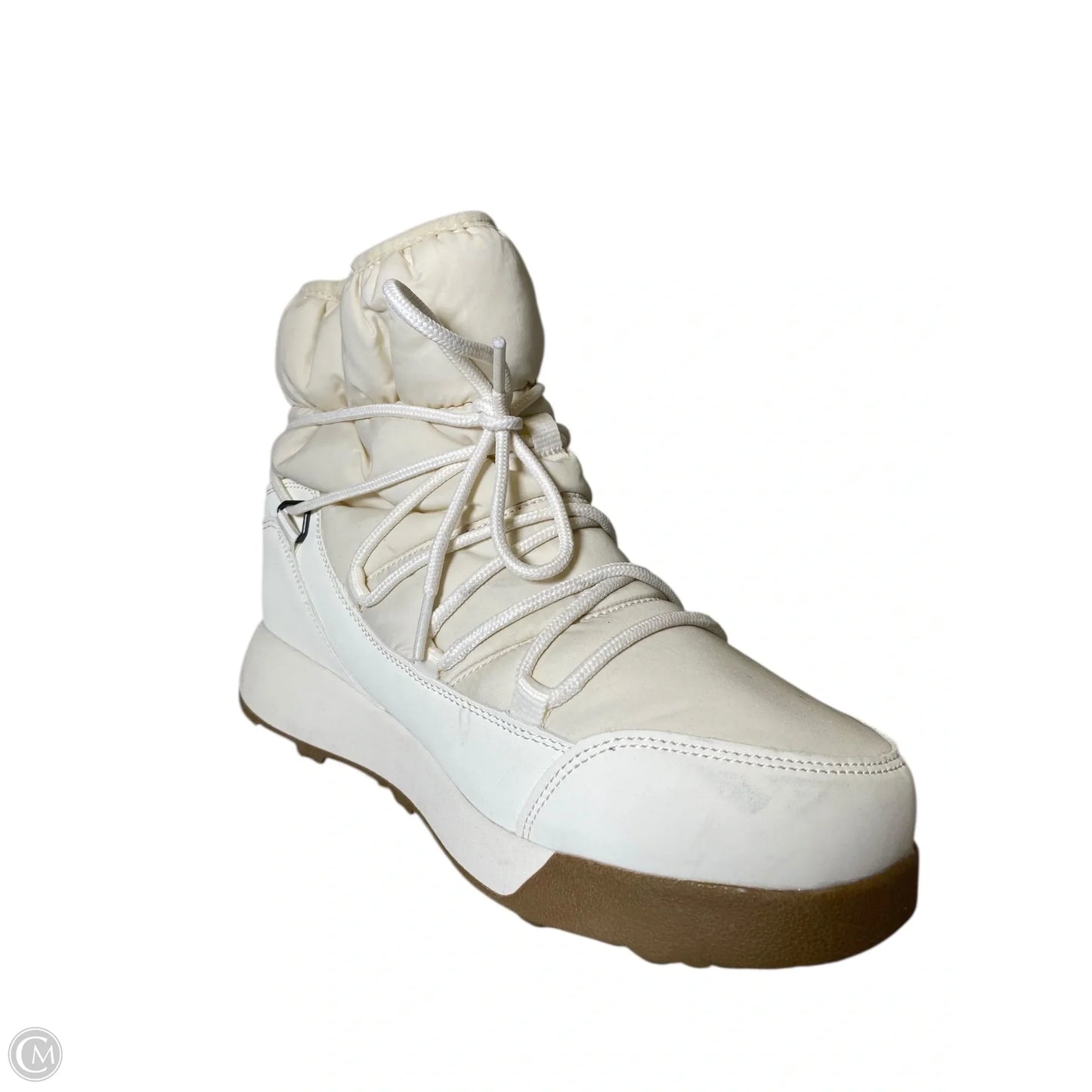 Boots Ankle Flats By All In Motion In Beige, Size: 11