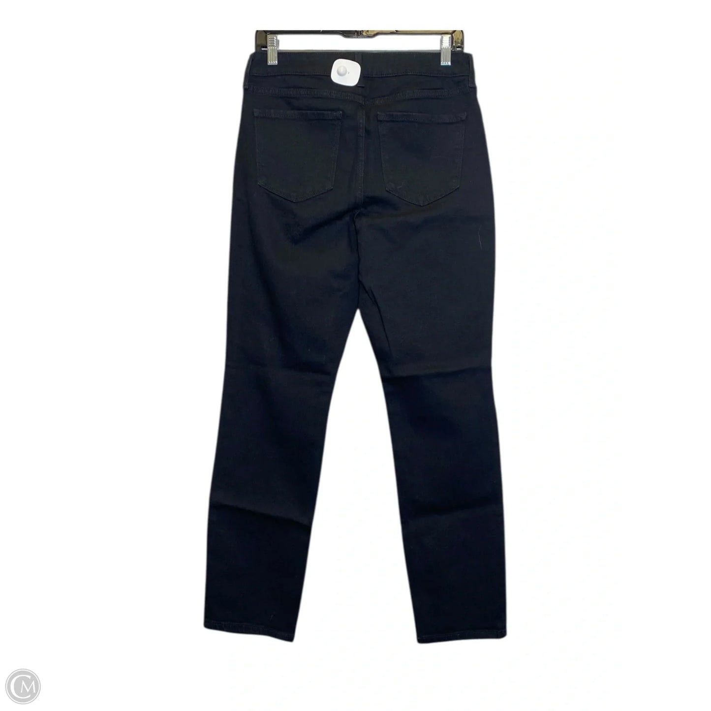 Jeans Straight By Old Navy In Black Denim, Size: 10