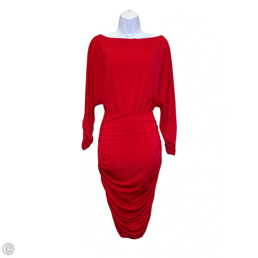 Dress Party Midi By Torrid In Red, Size: L