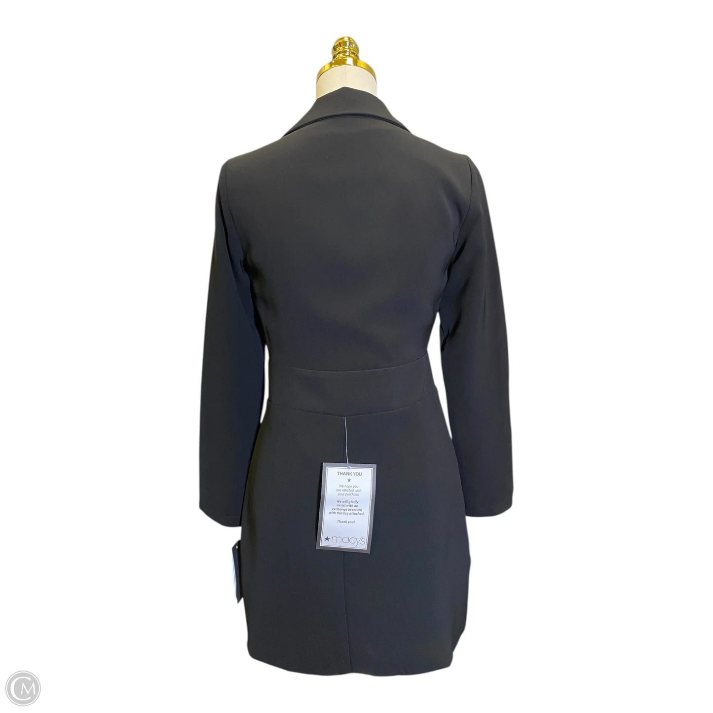 Dress Casual Midi By City Studio In Black, Size: 4