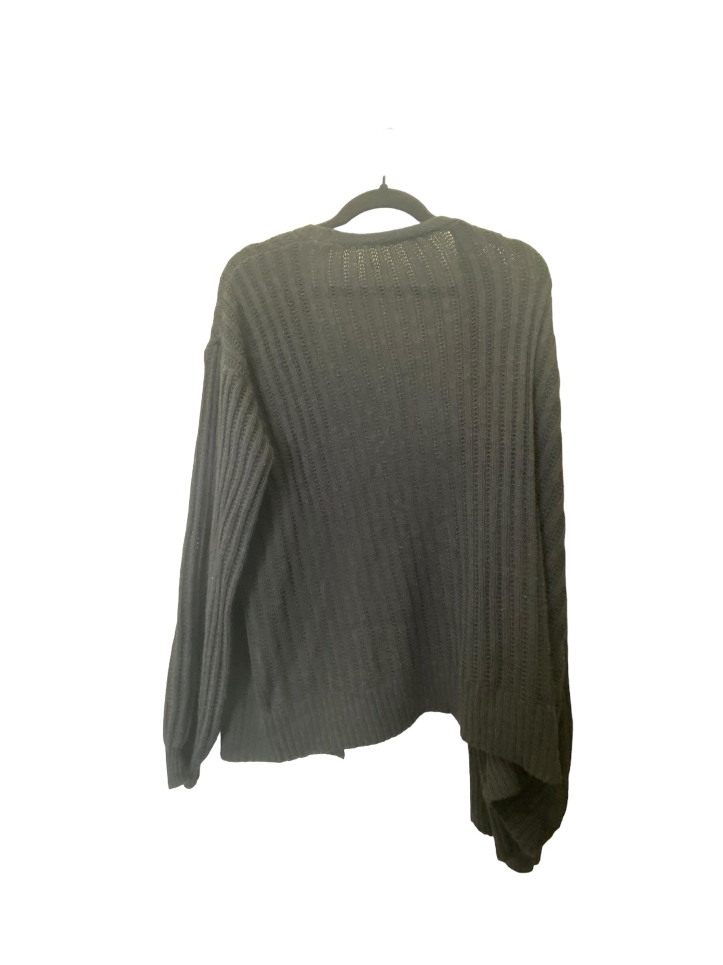 Cardigan By Clothes Mentor In Black, Size: L