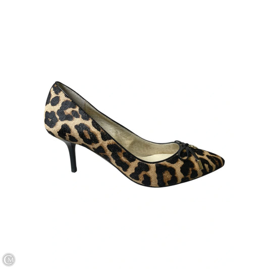 Shoes Designer By Michael Kors In Animal Print, Size: 6