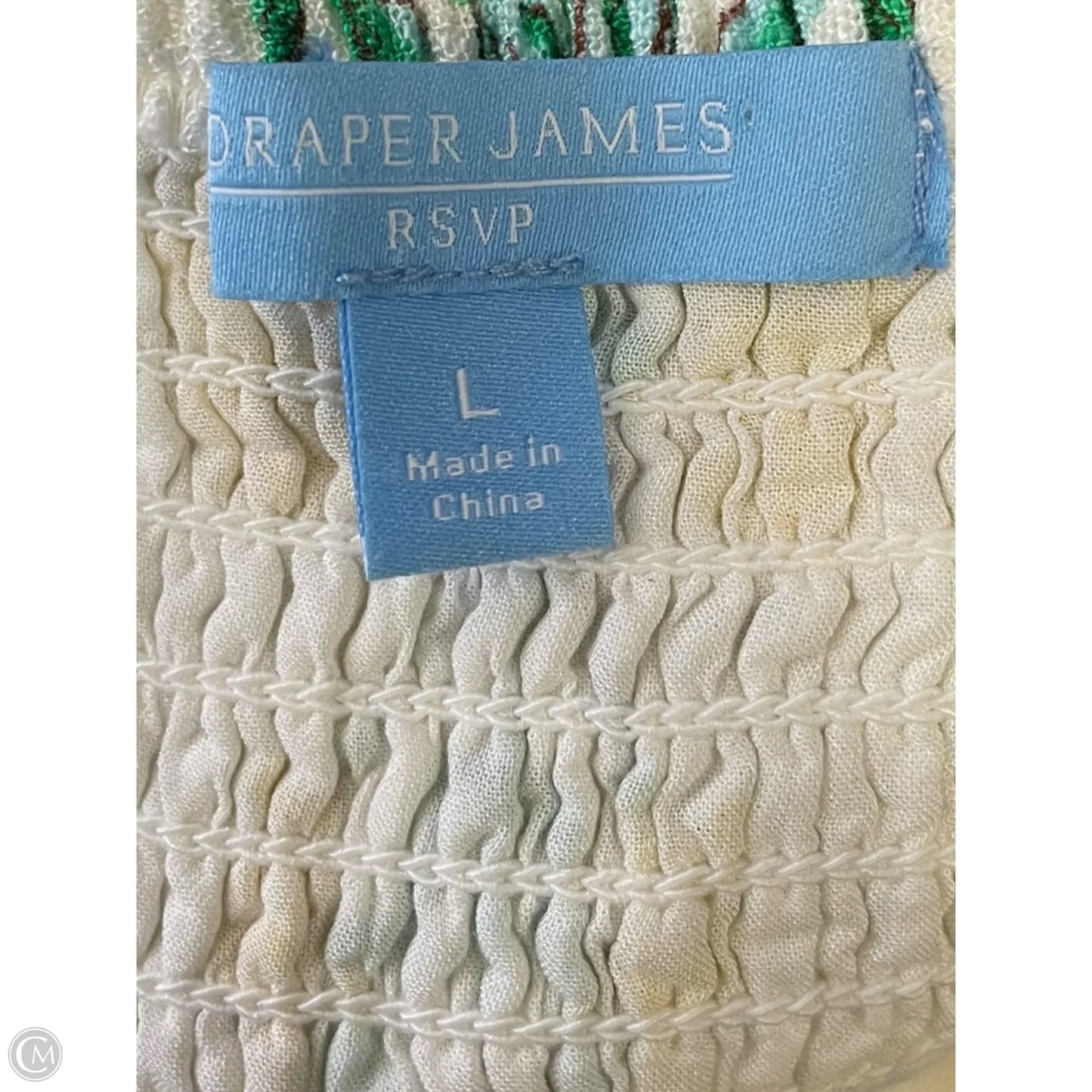 Dress Casual Midi By Draper James Rsvp In Floral Print, Size: L