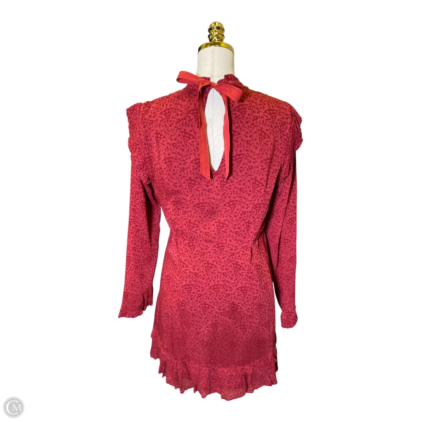 Dress Casual Short By Clothes Mentor In Red, Size: L