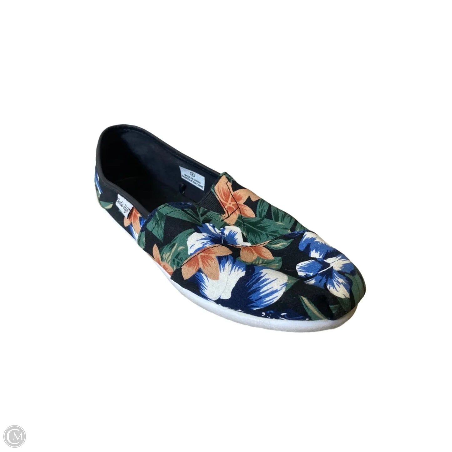 Shoes Flats By Charlie Paige In Floral Print, Size: 8