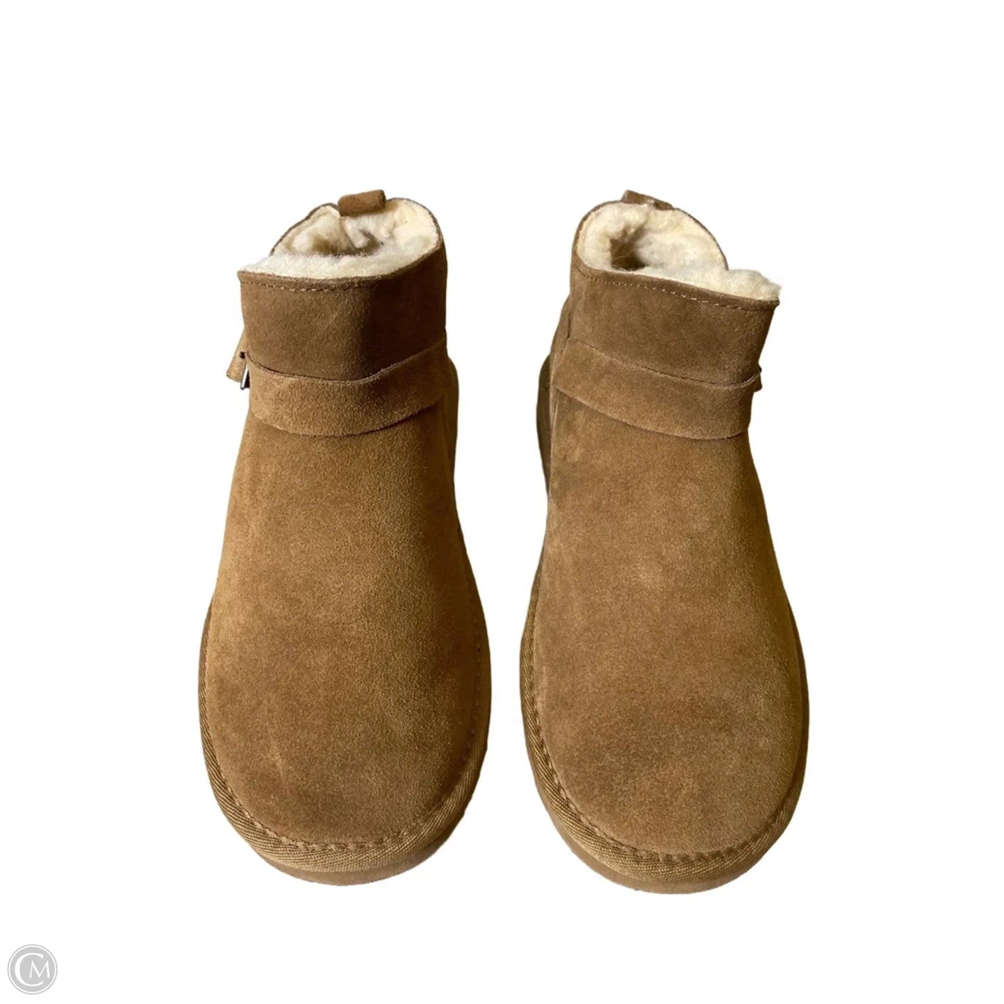 Boots Ankle Flats By Bearpaw In Brown, Size: 8