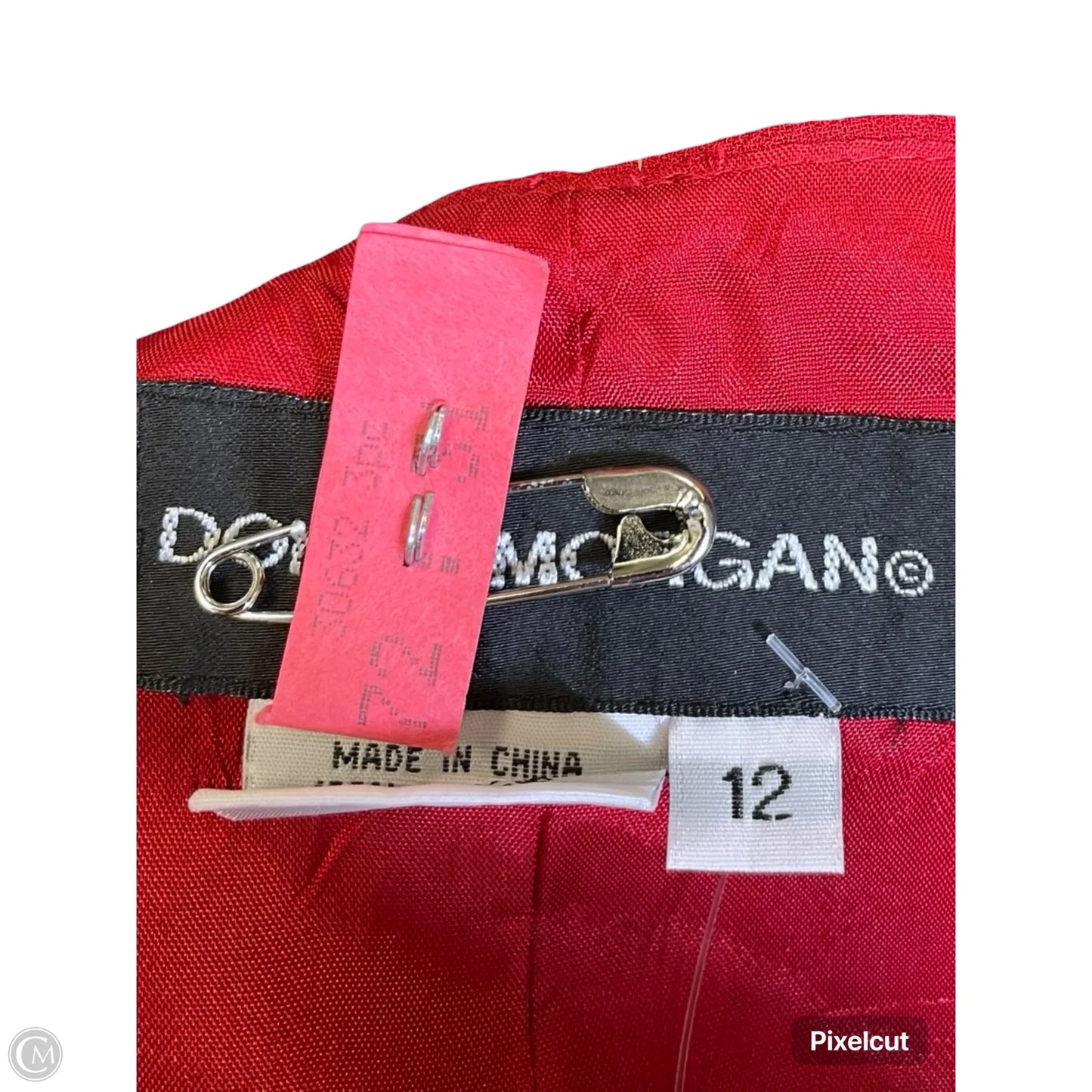 Dress Casual Midi By Donna Morgan In Red, Size: L