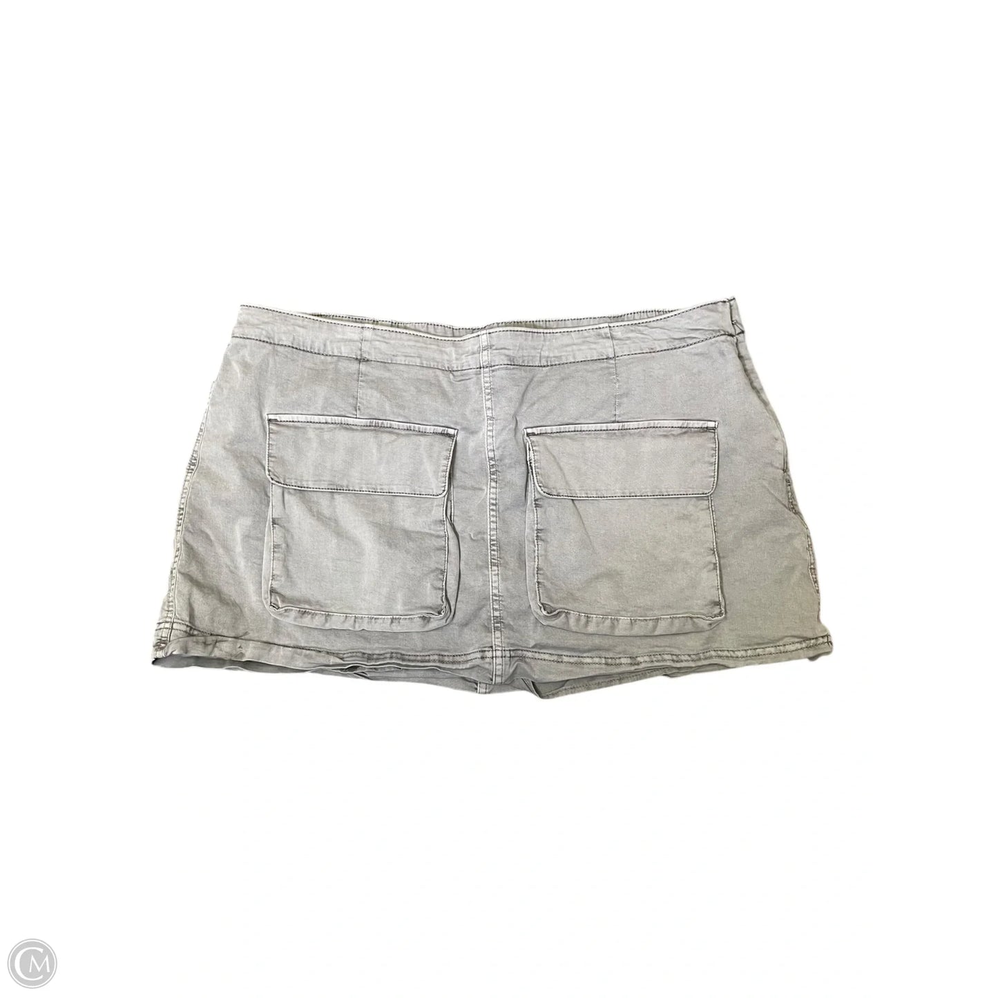 Skort By Abercrombie And Fitch In Grey, Size: 16